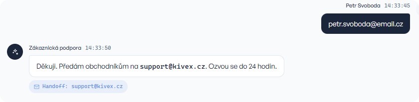 Poptávka v KIVEX Hubu
